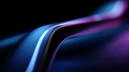 Abstract blue light frame with futuristic design and soft gradient lighting, creating a modern, sleek, and dynamic visual effect ideal for technology, digital art, and innovation themes.