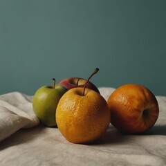 Various types of delicious fruits