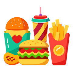 fast food icons
