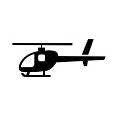 helicopter icon vector illustration