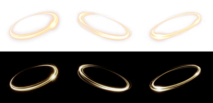 light, magic, line, speed, neon light, magic, line, speed, neon PNG PNG Overlay. Transparent shimmer swirl with glowing gold trail, perfect for game visuals, abstract effects, and dynamic motion 