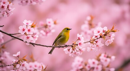 The Flame of Spring, Song of the Silent Bird, Blossoms and Transformation, The Revealing Perch, Whisper of the Cherry Tree.