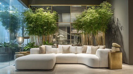 Fototapeta premium Modern living room 