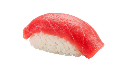 Delicious tuna sushi nigiri isolated on black background japanese cuisine fresh seafood healthy eating gourmet dish