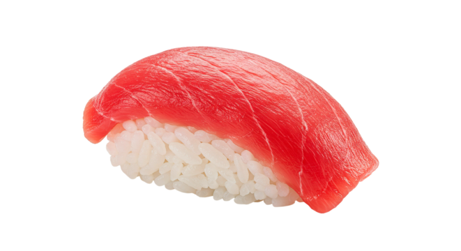 Delicious tuna sushi nigiri isolated on black background japanese cuisine fresh seafood healthy eating gourmet dish