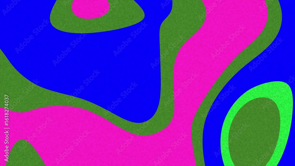 Aufkleber abstracts liquid noise abstract animation with fluid shapes in vibrant colors shifting and morphing 