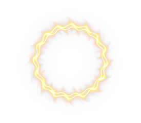shine, gold, circle, neon, round glowing shine, gold, circle, neon, round PNG PNG Overlay for a transparent luxury design. Sparkling magic meets futuristic club vibes with electric fire energy.