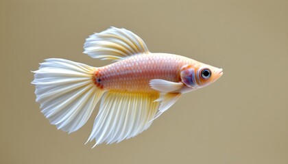 Fish with Long Fins Underwater Environment