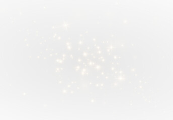 Dust, gold, light, star, sparkle shine in magical PNG. Fantasy dust, gold, light, star, sparkle with Overlay glow. Transparent PNG perfect for festive or cosmic design. PNG ready for use.