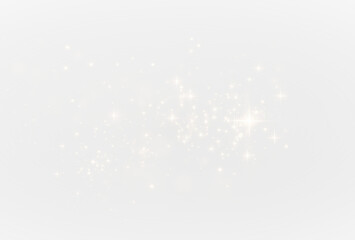 Dust, gold, light, star, sparkle shine in magical PNG. Fantasy dust, gold, light, star, sparkle with Overlay glow. Transparent PNG perfect for festive or cosmic design. PNG ready for use.