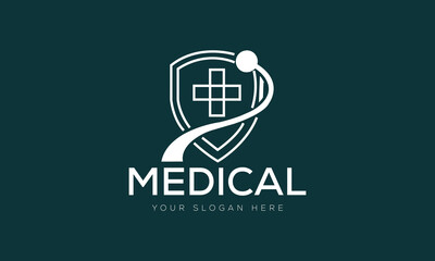 Circular  Medical Logo Health Icon Vector Logo Design