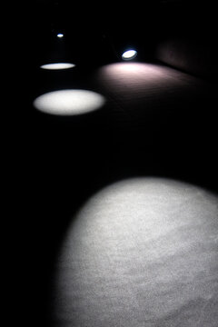 Profesional video studio. light in the film studio