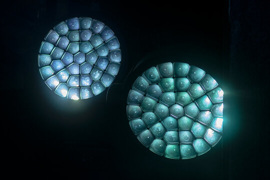 Profesional video studio. light in the film studio