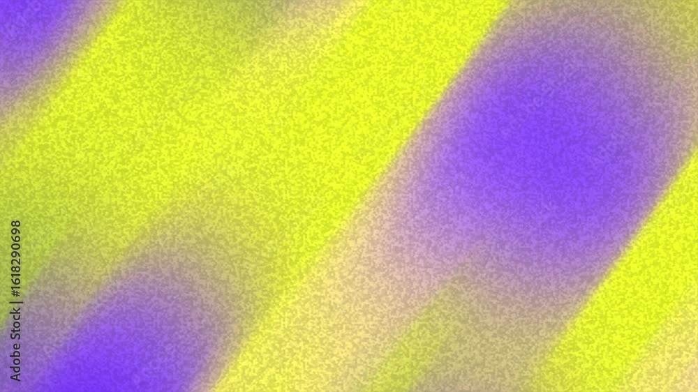 Poster abstracts noise abstract background with vibrant yellow and purple hues, creating a dynamic and mode