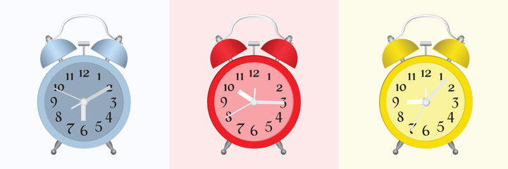 Alarm Clock Vector illustration Design
