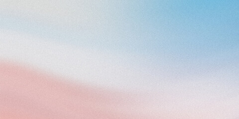 Abstract gradient of blue, white and pink colors