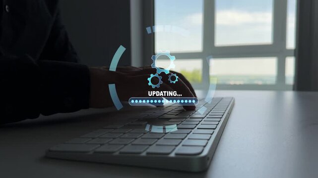 Developer who developed a new version to improve your software.Operating upgrade system. Process of updating software to technology.Update modern functions for modern equipment.	
