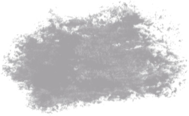 Rough paint texture, abstract dry brush smear in uneven grunge style with scattered ink particles for handmade artistic highlight or background
