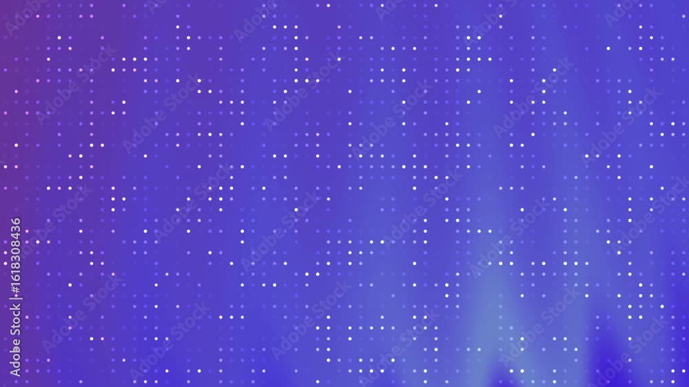Poster abstracts twirls blink dot digital matrix background with pulsating dots and light rays creating a m