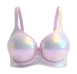 Pink bra creates feeling of comfort and support