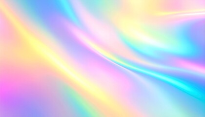 Obraz premium Mesmerizing Soft Pastel Rainbow Swirls Abstract Background Texture Gentle