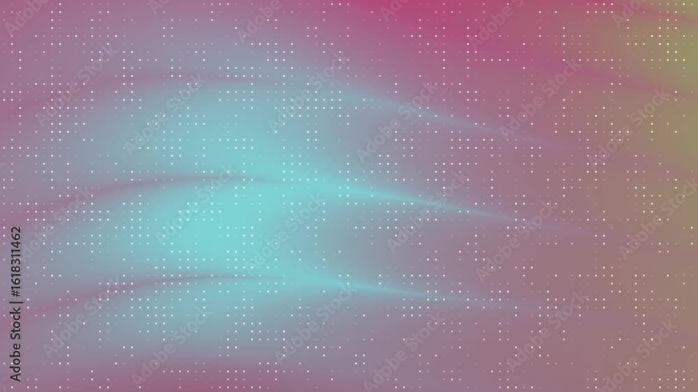 Poster abstracts twirls blink dot_ elegant flowing abstract background with teal and pink hues and a subtle