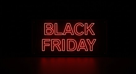 Black Friday Neon Sign