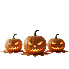 Glowing Jack-O'-Lanterns: Festive and Spooky Halloween Decorations