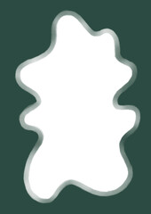 Green abstract frame portrait photography