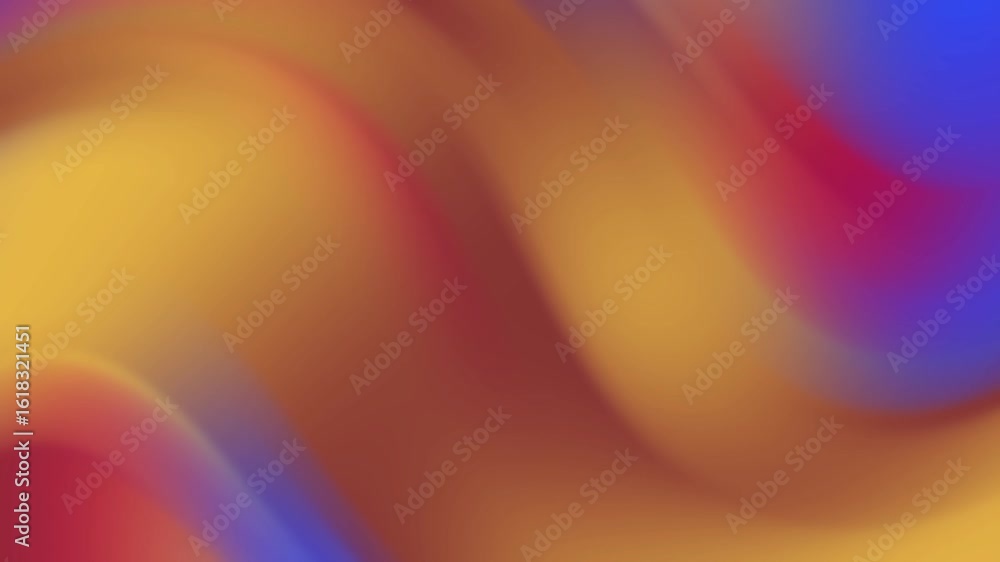 Poster abstracts vibrant colorful gradient background animation with smooth, flowing waves and shifting col