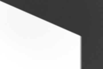 Abstract shadow pattern on white surface