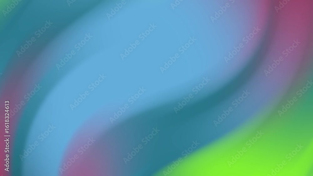 Aufkleber abstracts blurred abstract background with smooth color transitions in blue, green, and red creating