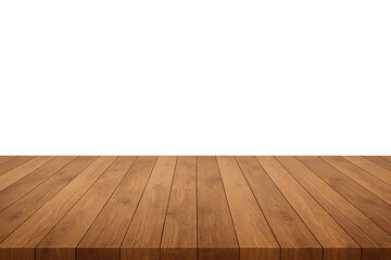 Empty wooden floor with white wall background, perfect for product display, mockups, or design presentations. Minimalist and clean interior concept.