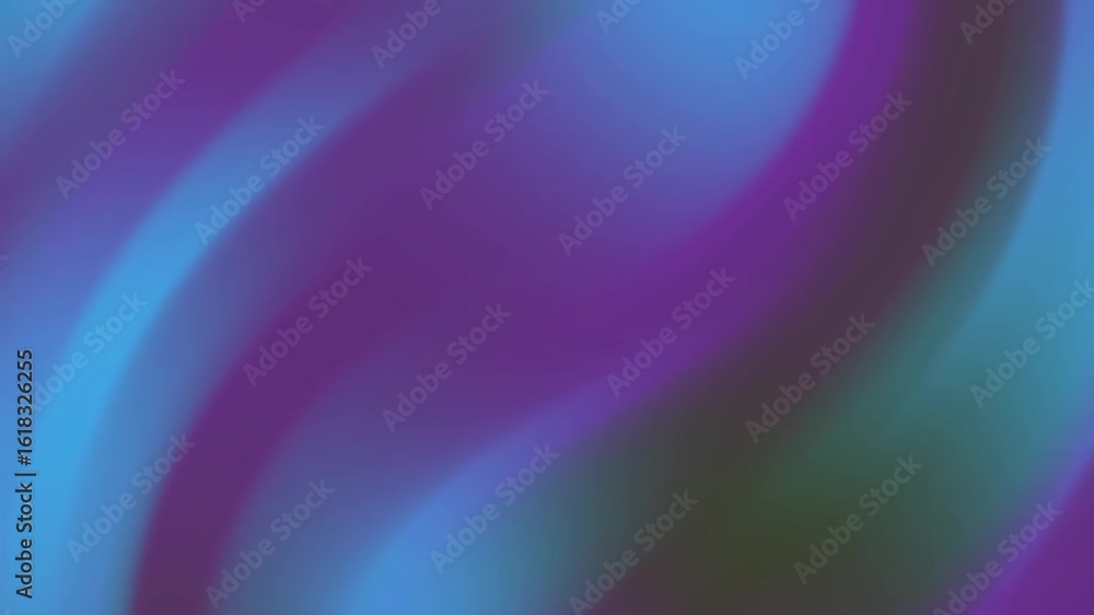 Aufkleber abstracts captivating abstract background animation with gradient purple and blue hues creating smoo