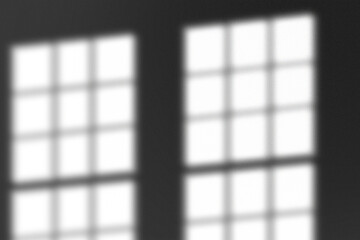 Geometric window shadows pattern
