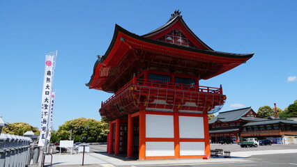 Obraz premium Sacred Tranquility at Naritasan Nagoya Betsuin in Inuyama, Aichi, Japan