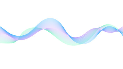 Light and airy abstract design. Modern, delicate smoky wave pattern.

