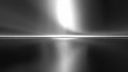 Dynamic abstract metallic light reflections with sleek futuristic design - Powered by Adobe