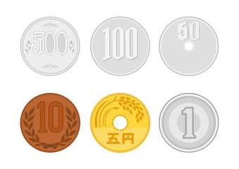 日本の硬貨セット