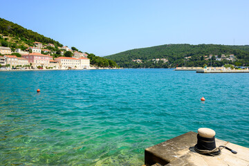 Pucisca bay on the northern coast of Brac island. Croatia