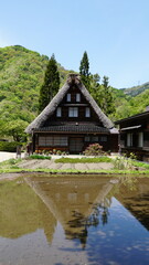 Obraz premium Gokayama Gassho-Zukuri Villages: A Living World Heritage in Toyama, Japan