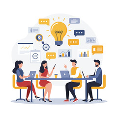 Startup Team Developing New Product Concepts