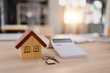 Real estate agents agree to buy a home.