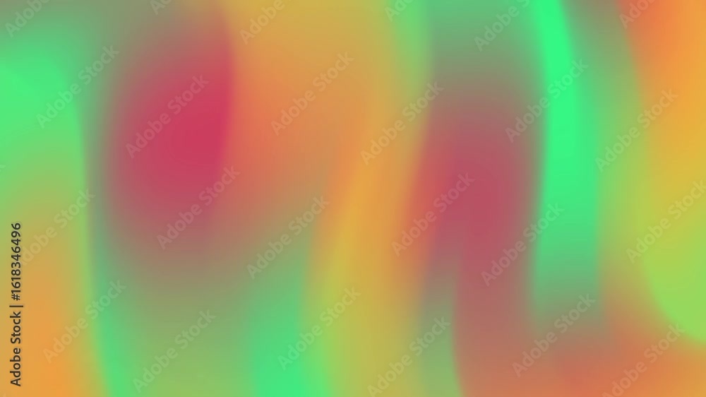 Poster bold blossom vibrant blend of colors in motion graphics, abstract background with dynamic flow and s