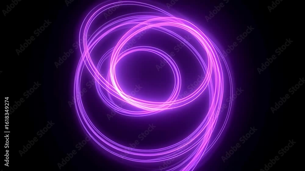 Poster abstract purple light trails background animation for graphic design and motion graphics use