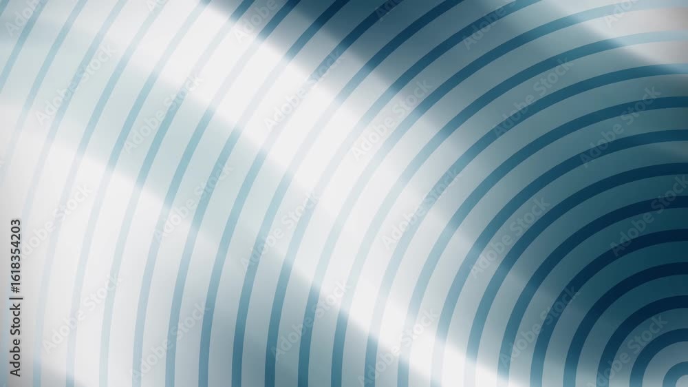 Poster deep cerulean creams abstract cyan and white concentric circles background with a dynamic light grad