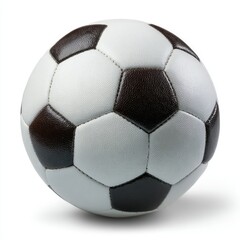 Ai generated image of a soccer ball isolated on white background