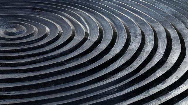 3b background of black circles from small to large.