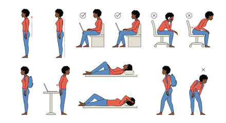 Understanding proper posture and ergonomics for health and well-being