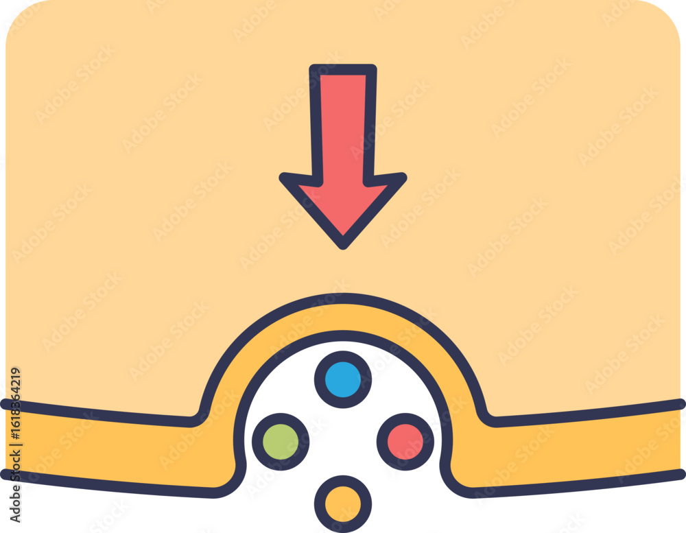 Poster a diagram of neurotransmitter release via exocytosis. a synaptic vesicle fuses with the presynaptic 